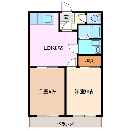 パークビレッジ亀山の物件間取画像